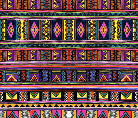 rag mat 2 fabric by claravox on Spoonflower - custom fabric