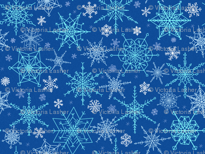 Snow at midnight
