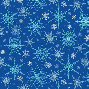 Snow at midnight