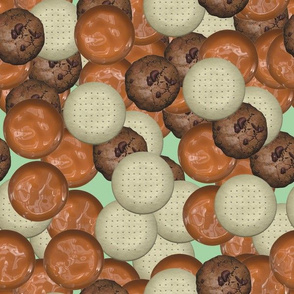 Ditsy Cookies and Toffee