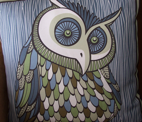 owl cushions