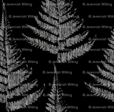 Fern Print - dark