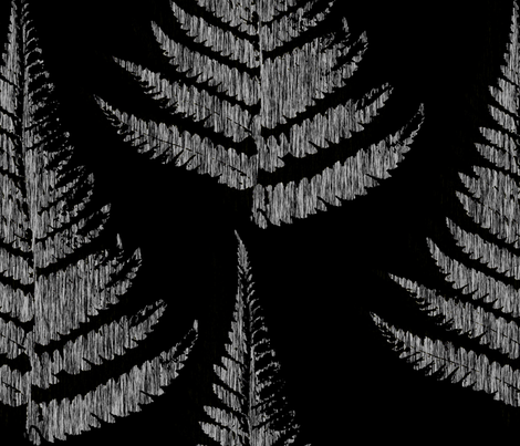 Fern Print - dark