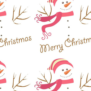 Snowman Merry Christmas