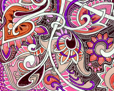 Psychedelic Paisley Haze