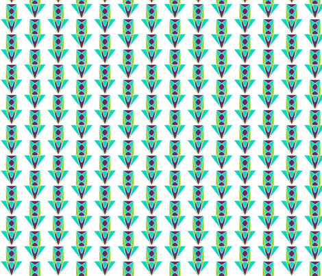 Groovy Down 1 fabric by lisulle on Spoonflower - custom fabric
