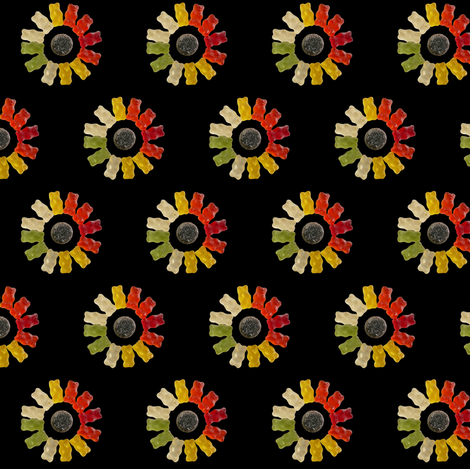 gummi bears fabric by zandloopster on Spoonflower - custom fabric