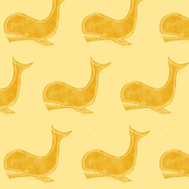 whale lemon yellow
