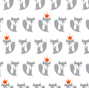 King Fox in grey