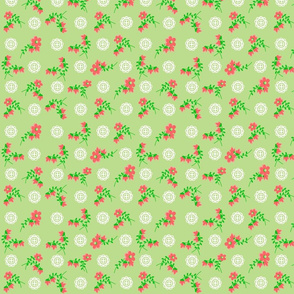 Green Asian Rose