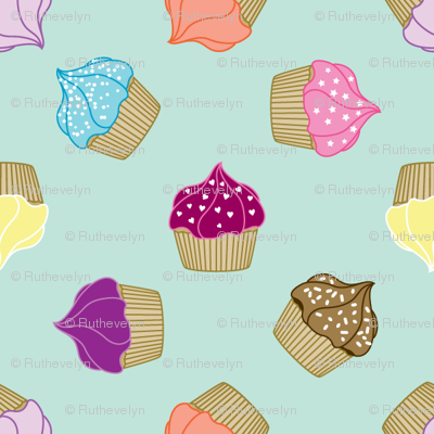 Cupcake Scatter
