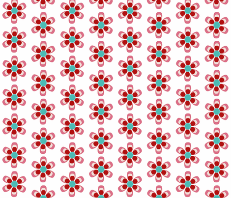 Springtime Flower fabric by designedtoat on Spoonflower - custom fabric