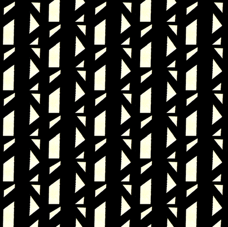 Marsman Black & White fabric by stoflab on Spoonflower - custom fabric