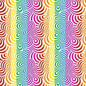 Psychedelic Zebra Rainbow