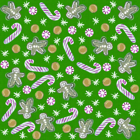 candyscatterprint fabric by brandymiller on Spoonflower - custom fabric