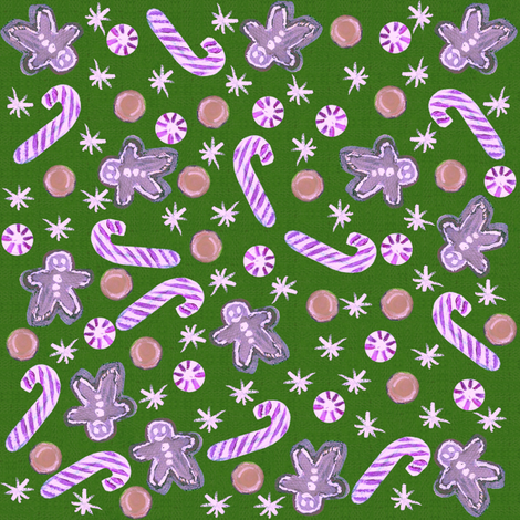 Christmas Treats fabric by brandymiller on Spoonflower - custom fabric