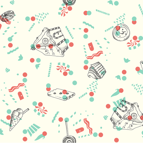 Gretel's Dream fabric by estrella_de_anis on Spoonflower - custom fabric