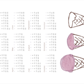 2013 Ice Cream Cone Calendar