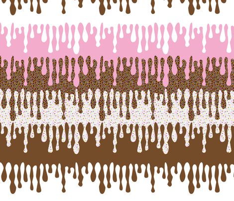 Frosting Drip fabric by mag-o on Spoonflower - custom fabric