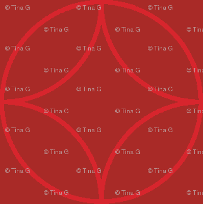 Graphic Circles Red - Small