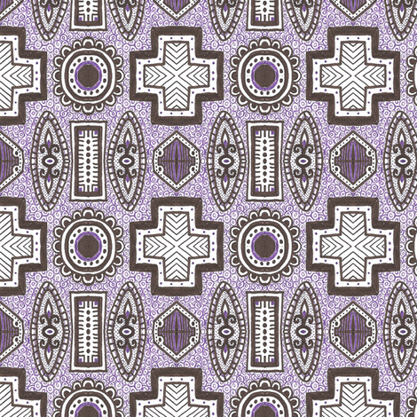 Eugenia fabric by siya on Spoonflower - custom fabric