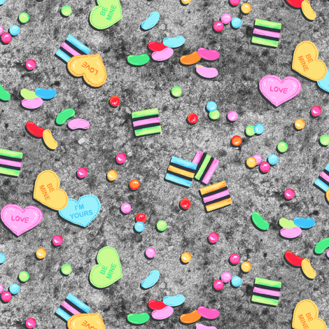 Dropped my bundle fabric by neatdesigns on Spoonflower - custom fabric