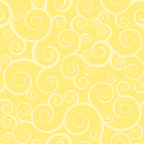 Sweetie Pie Background - Lt Yellow fabric by shelleymade on Spoonflower - custom fabric