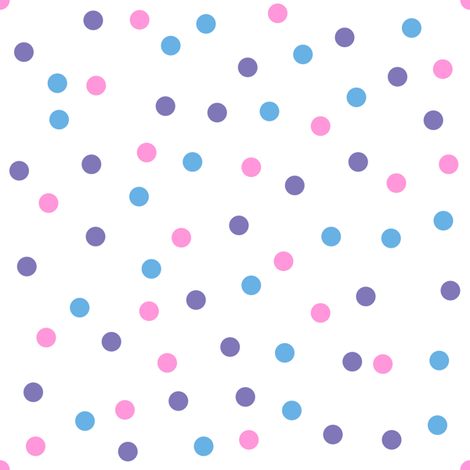 Sweetie Pie Dots fabric by shelleymade on Spoonflower - custom fabric