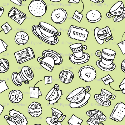 Tea Time Sweets (lime)