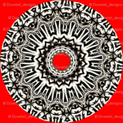 Zesty Zebra Zircles 4 - Red Zebra Zingers
