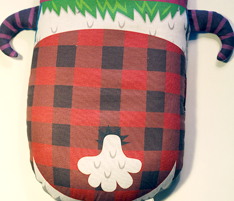 Two-Horned Jack: A Cut and Sew Yeti