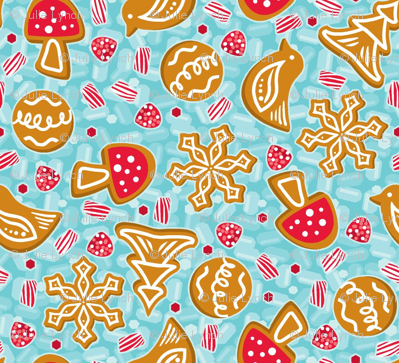 Festive Gingerbread and sweets