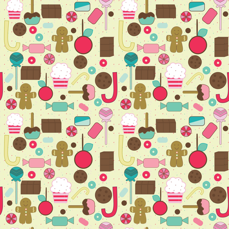 SpoonFlowerSweetTreats12112012 fabric by sbd on Spoonflower - custom fabric