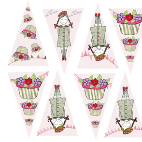 Cupcake Collection Bunting