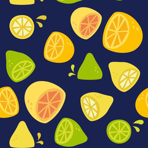 When life gives you lemons darkblue