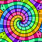 snakes on a plane 6 rainbow