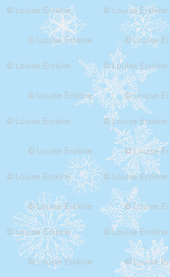 Snow is falling