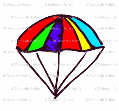 Rainbow Parachutes