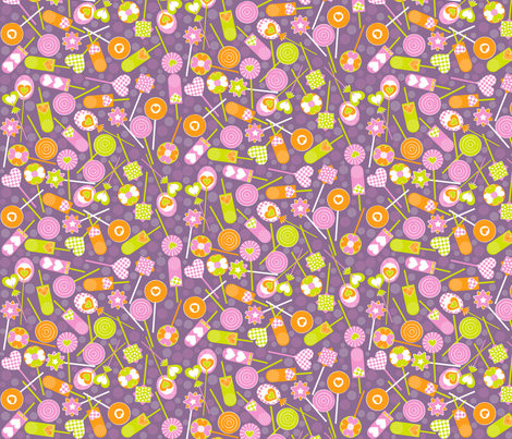 Sweets4 fabric by paula's_designs on Spoonflower - custom fabric