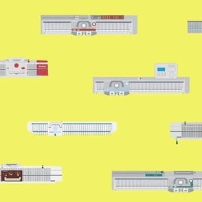 Knitting Machines - lemon