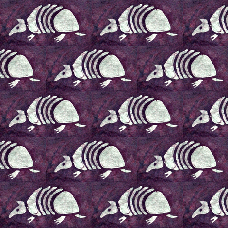 Batik Armadillo fabric by hooeybatiks on Spoonflower - custom fabric