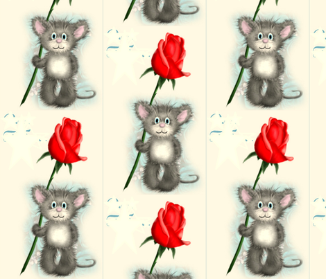 Only You fabric by pinky39 on Spoonflower - custom fabric
