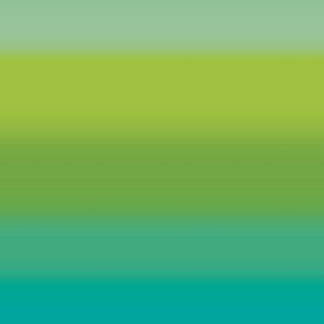 Green Ombre Stripe