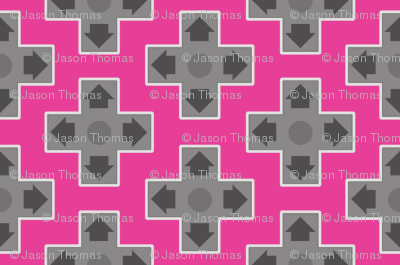 D-Pads in Hot Pink