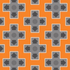 D-Pads in Orange