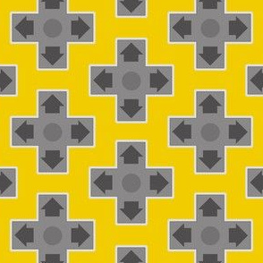 D-Pads in Bright Yellow