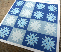 Snowflake Cheater Quilt