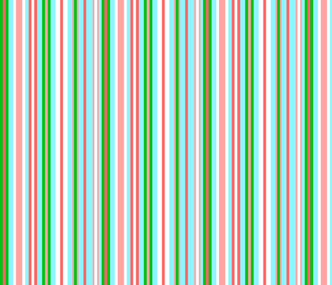 Blue_Asian_Stripe fabric by almost_vintage on Spoonflower - custom fabric