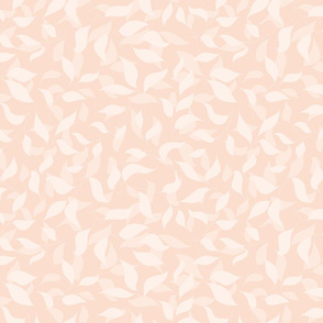 Light pink leaves