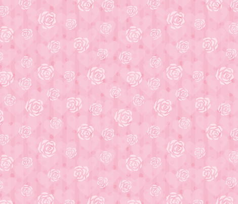 white_roses fabric by stewsha on Spoonflower - custom fabric